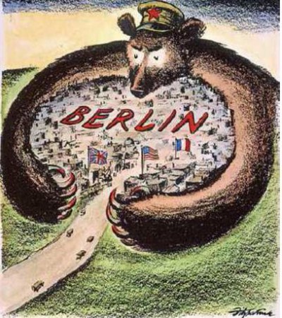 ETUDE CARICATURE OURS DE BERLIN